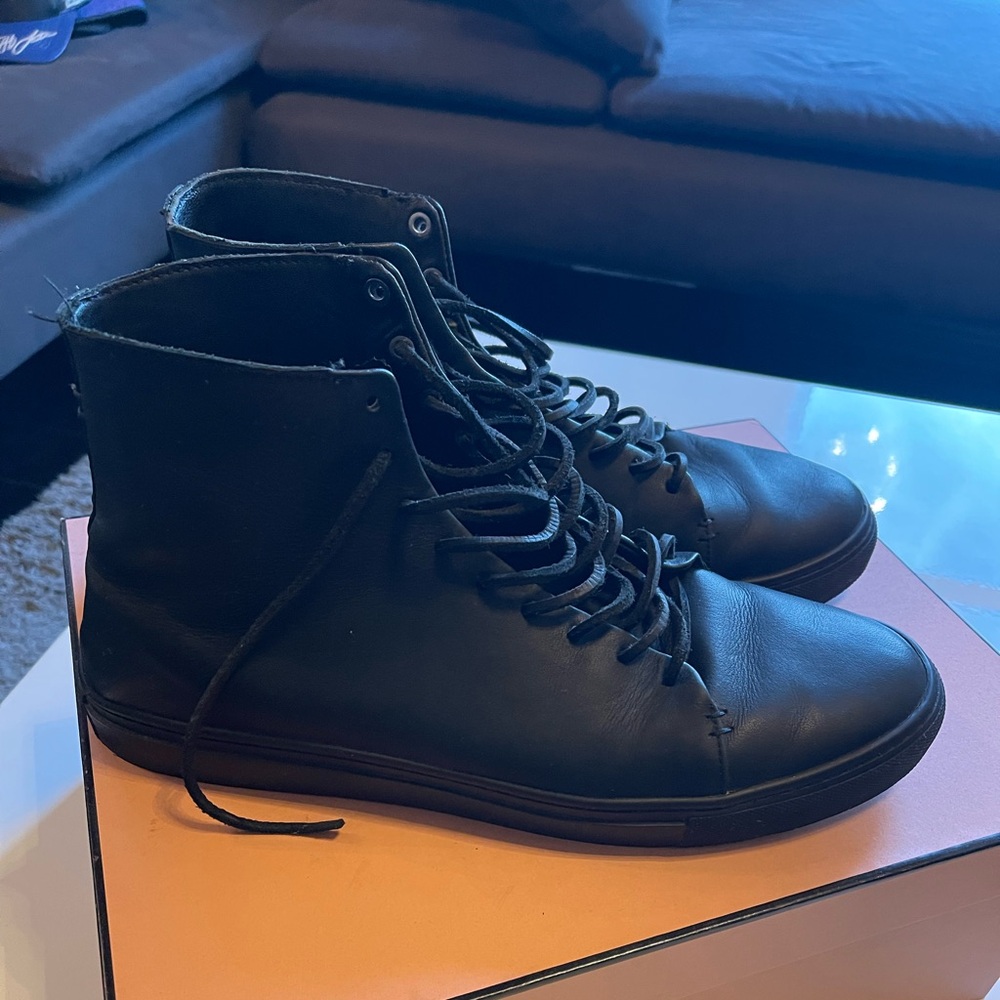 Thursday Boot Company Black High-Top Sneakers